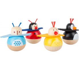 Small Foot Dřevěné točící zvířátko 1ks kuřátko