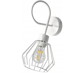 LED nástěnné svítidlo LOFT - 1xE27 - DIAMOND WHITE