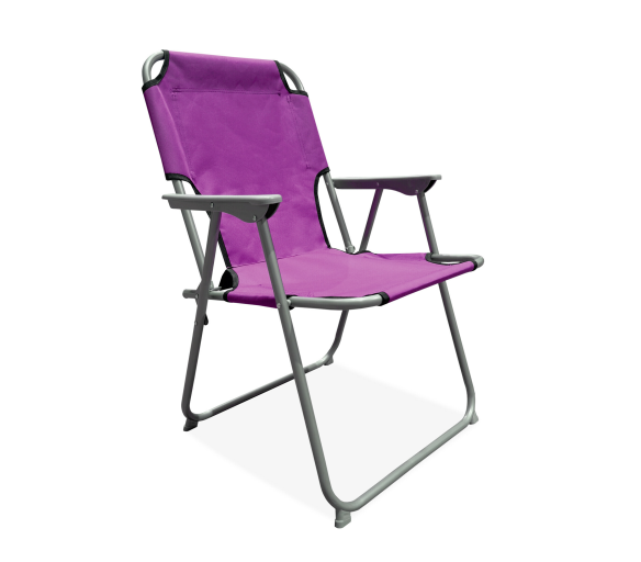 Linder Exclusiv Skládací křeslo PO2600L Fialové