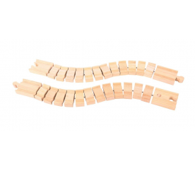 Bigjigs Rail Ohebná kolej 2ks - poškozený obal