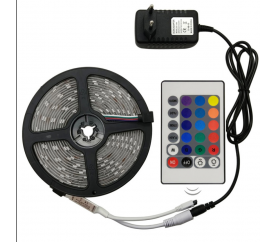 Aga LED pásek RGB 5 m + ovladač + zdroj