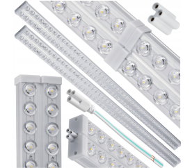 2x LED lampa NEPTUN  120cm - 72W - 7200lm - IP20 - 6000K - studená bílá