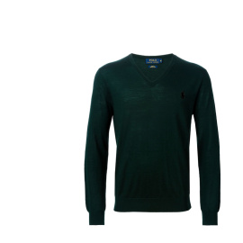 Ralph Lauren Svetr V-NECK SWEATER Cruise Lime
