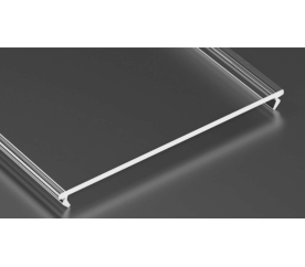 Difuzor pro Hliníkový profil LED LUMINES SWIDE PMMA LED profil, transparentní, 3m