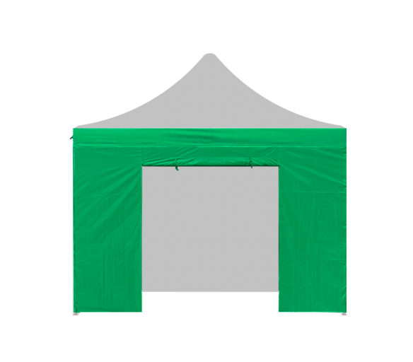 Aga Bočnice s dveřmi PARTY 3x3 m Dark Green
