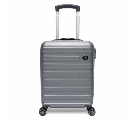 Linder Exclusiv Cestovní kufr 40x20x55 cm Šedý