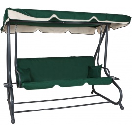 Aga Zahradní houpačka 2v1 GRANDLUX Dark Green
