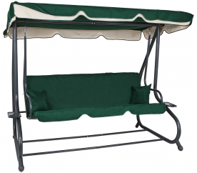 Aga Zahradní houpačka 2v1 GRANDLUX Dark Green